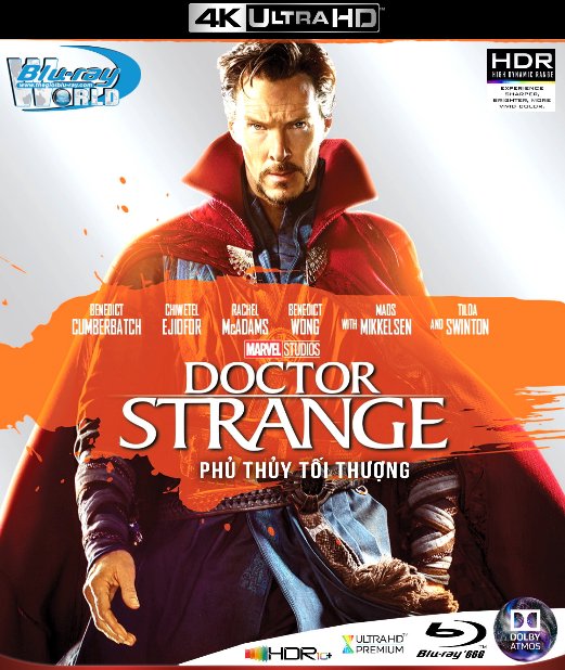 4KUHD-486. Doctor Strange - Phù Thuỷ Tối Thượng 4K-66G (TRUE- HD 7.1 DOLBY ATMOS - HDR 10+)